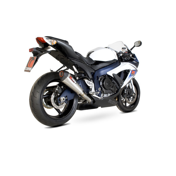 Scorpion Exhaust Suzuki GSX-R600 / GSX-R750 2008 - 2010 Serket Taper Slip-on Brushed Stainless Steel Sleeve